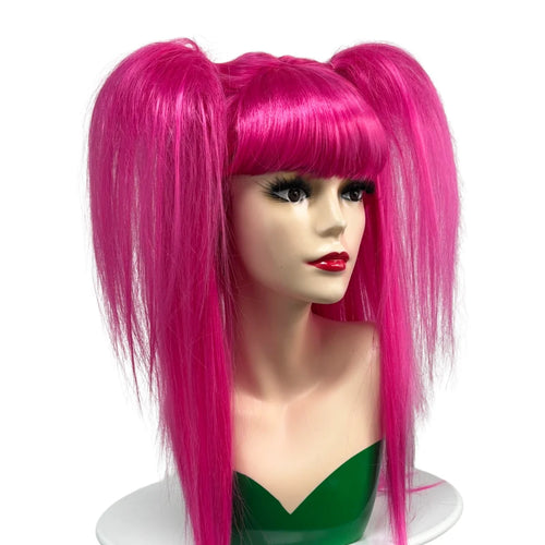 Anxin Anime Fairy Tail Wendy Marvell Dark Blue Long Cosplay Synthetic Wigs