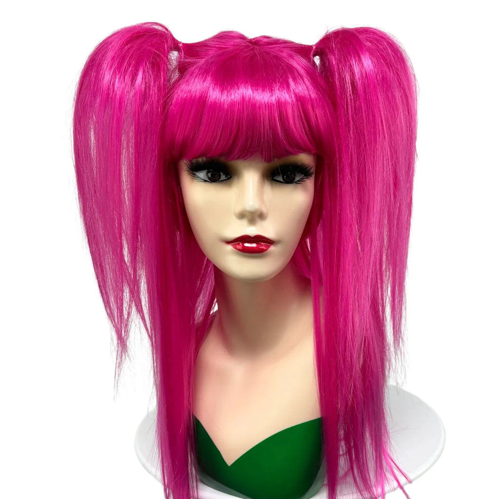Anxin Anime Fairy Tail Wendy Marvell Dark Blue Long Cosplay Synthetic Wigs
