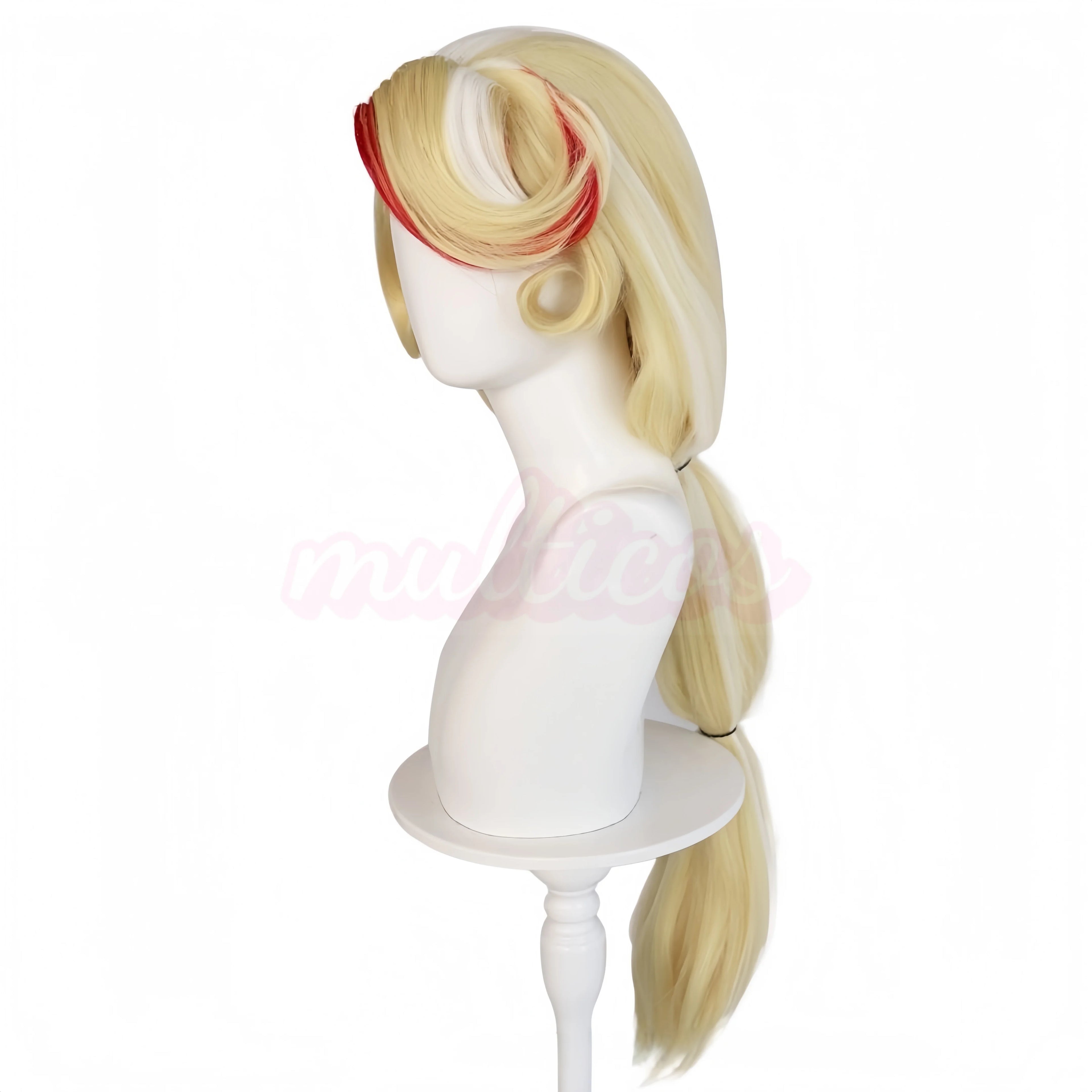 High Quality Charlie Morningstar Wig Heat Resistant Synthetic Hair Anime Cosplay Wigs + Wig Cap